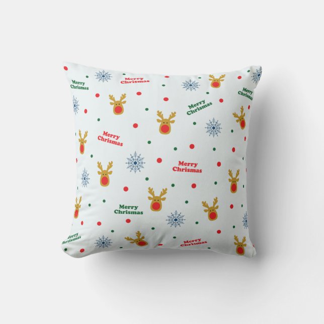 Coussin motif de Noël (Recto)