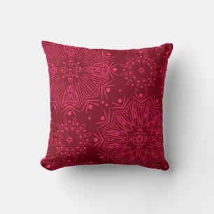 Coussin Motif de Noël rouge