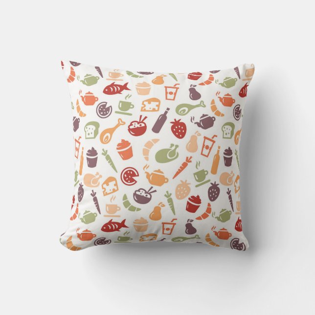 Coussin Motif de nourriture (Recto)