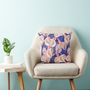 Coussin Motif de paix romantique de lili