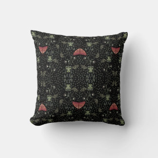 Coussin Motif de papillon de nuit 