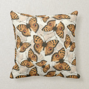 Coussin Motif de papillon paon