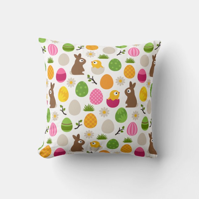 Coussin Motif de Pâques (Recto)