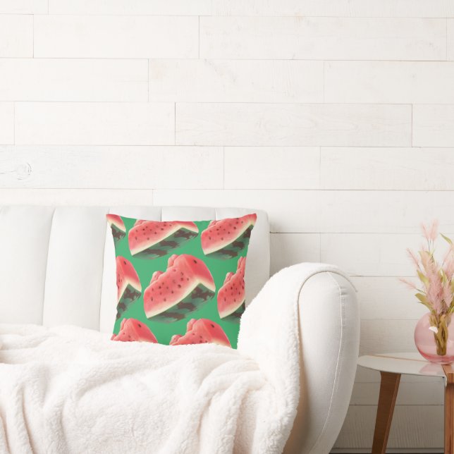 Coussin Motif de pastèque (Canapé)