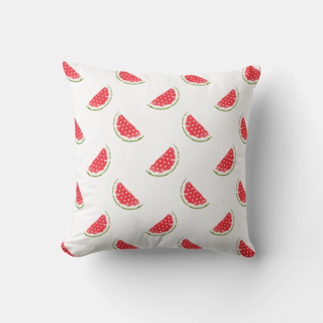 Coussin Motif de pastèque (Recto)