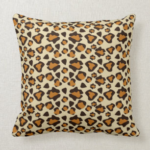 Coussin Motif de peau de guépard