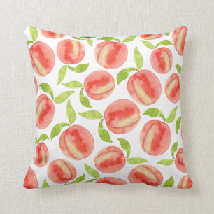 Coussin Motif de pêche aquarelle