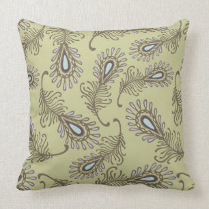 Coussin Motif de plume