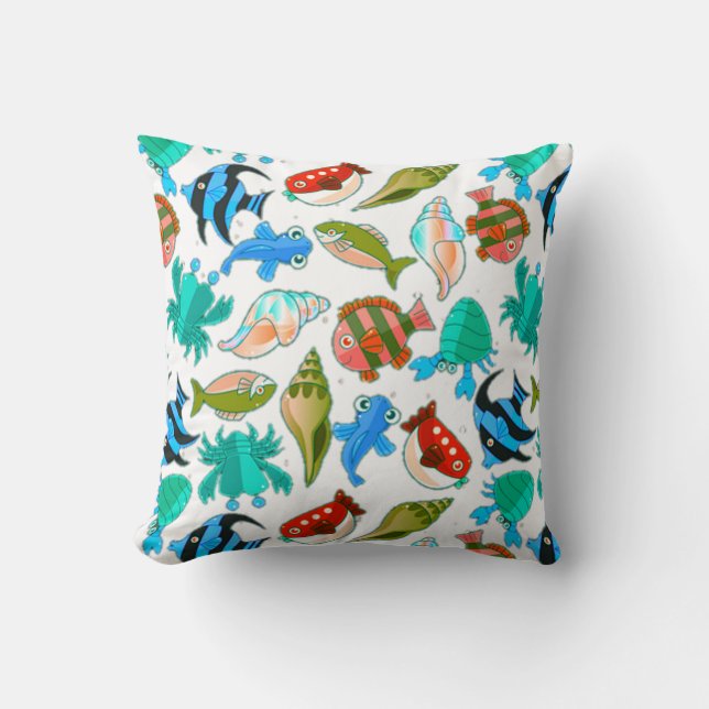 Coussin Motif de poisson (Recto)