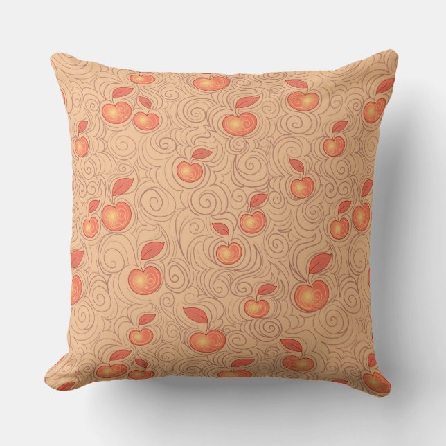 Coussin Motif de pommes (Recto)