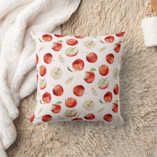 Coussin Motif de pommes rustiques