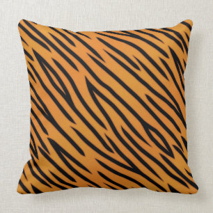Coussin Motif de rayure de tigre