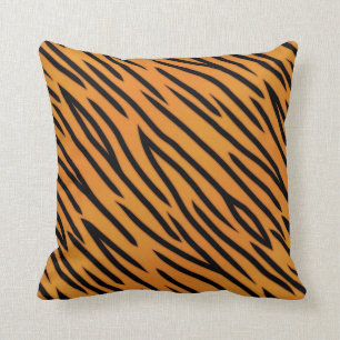 Coussin Motif de rayure de tigre