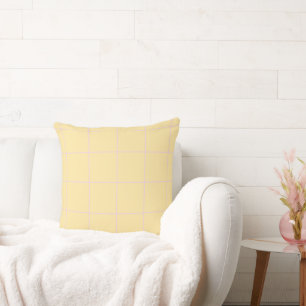 Coussin Motif de rayure verticale couleur douce Design