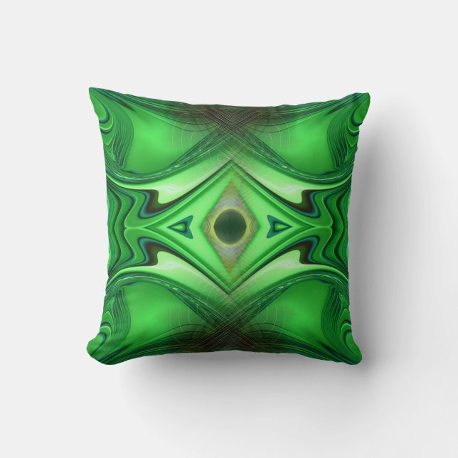 Coussin Motif de répétition de l'énergie Chakra du coeur (Recto)