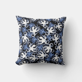 Coussin Motif de répétition | Motif de pieuvre