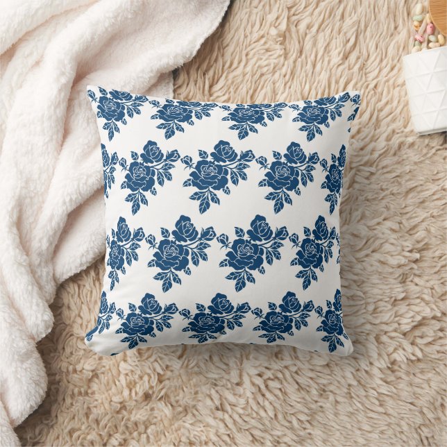 Coussin motif de rose (Couverture)