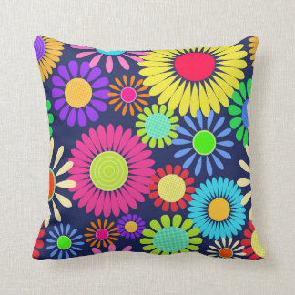 Coussin Motif de surface des années 60