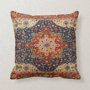 Coussin Motif de tapis persan turc oriental