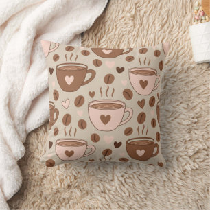 Coussin Motif de tasse de café cosy (11)