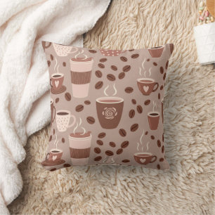 Coussin Motif de tasse de café cosy (4)