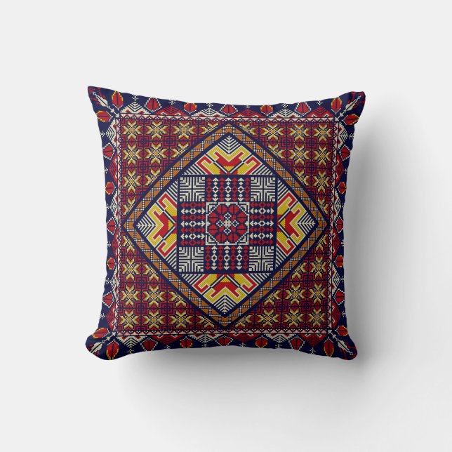 Coussin motif de Tatreez  (Recto)