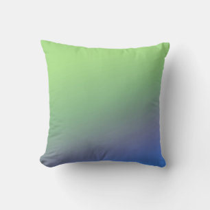 Coussin Motif de texture abstraite arc-en-ciel vert bleu t