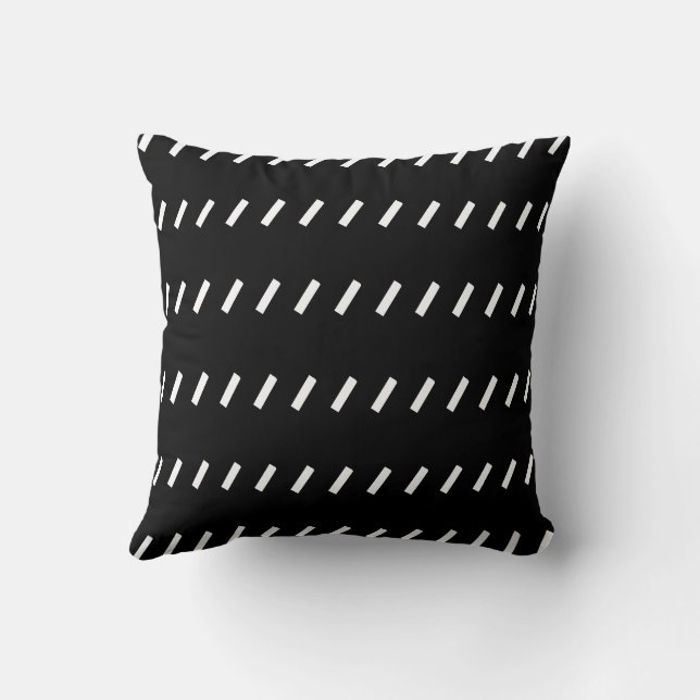 Coussin Motif de tiret incliné (Verso)
