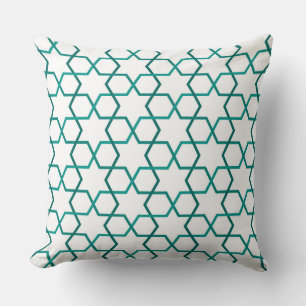 Coussin Motif de tissage marocain