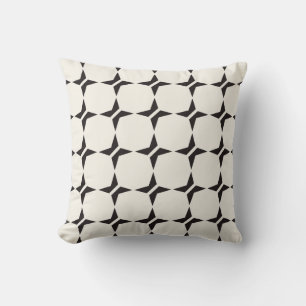 Coussin motif de treillis transparent. Texture moderne et