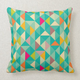 Coussin Motif de triangles