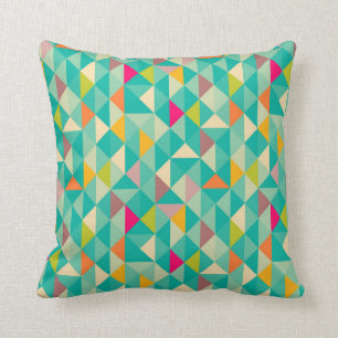 Coussin Motif de triangles