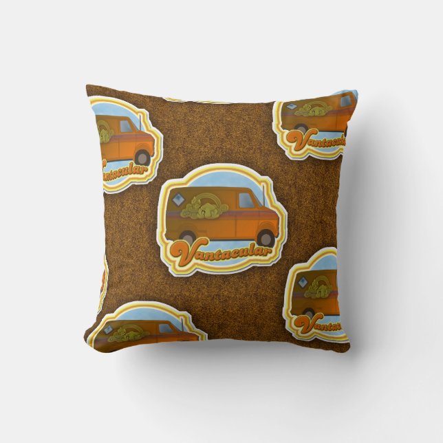 Coussin Motif de van shag vantaculaire fantastique (Recto)