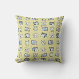 Coussin Motif de vieux trucs