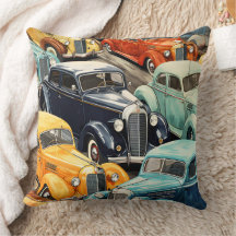 Motif de voitures anciennes
