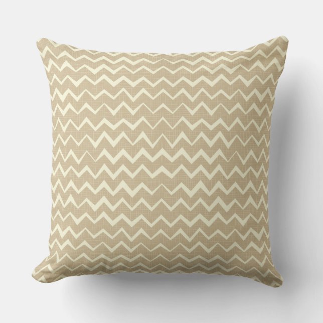 Coussin Motif de zigzag (Recto)