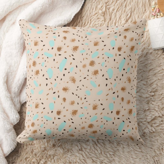 Coussin motif d'éclaboussure cool minimaliste  (Couverture)