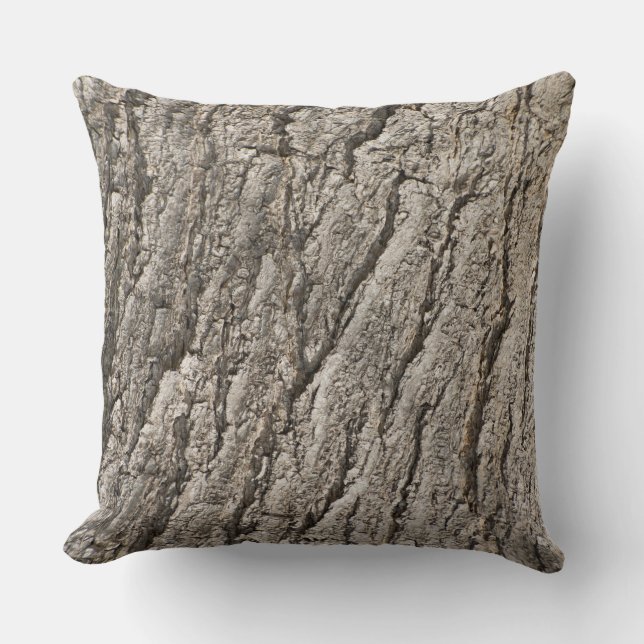 Coussin Motif d'écorce (Recto)