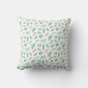 Coussin Motif des Branches Festives