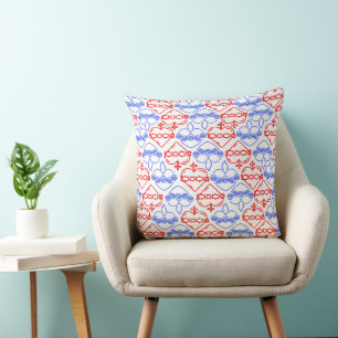 Coussin Motif des Coeurs sacrés et impaculés
