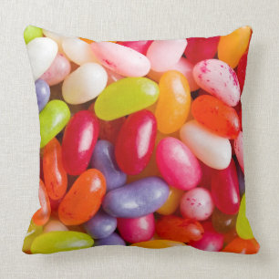Coussin Motif des dragées à la gelée de sucre
