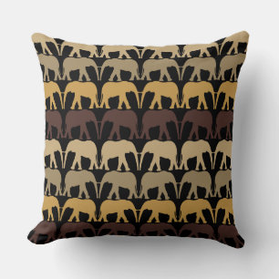 Coussin Motif des éléphants cool