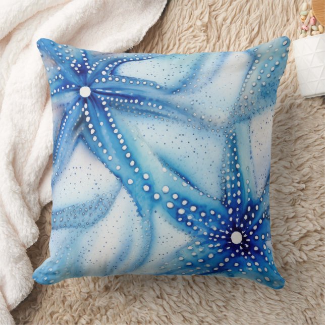 Coussin Motif d'étoile de mer côtière  (Couverture)