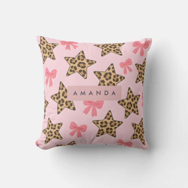 Coussin Motif d'étoile d'impression personnalisé Fun Tiger (Recto)