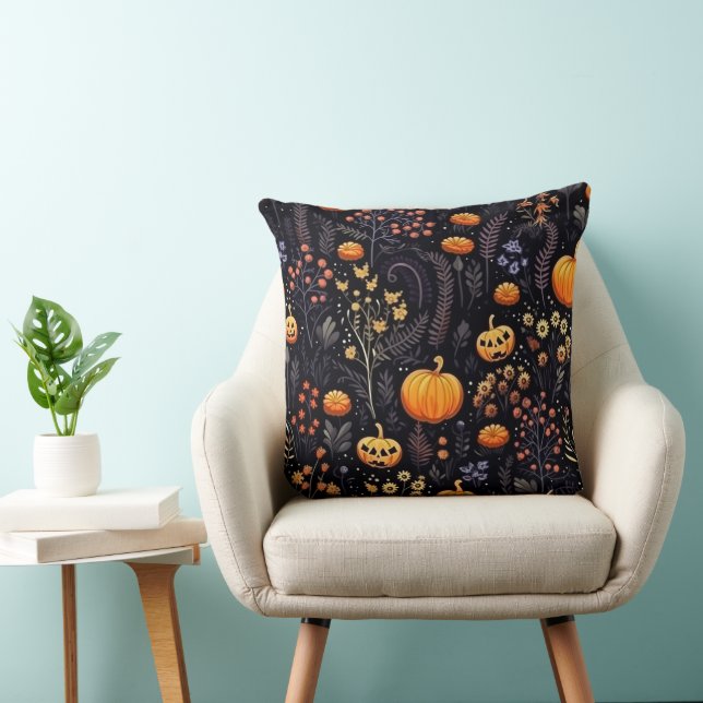 Coussin Motif d'Halloween (Chaise)