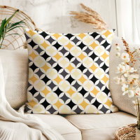 Motif diamant or noir moderne