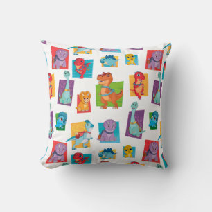 Coussin Motif Dino Ranch