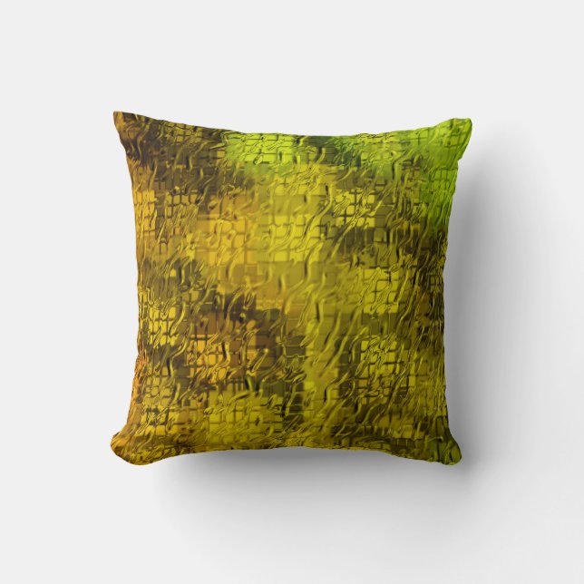 Coussin Motif d'or (Recto)