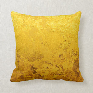Coussin Motif d'OR/feuille d'or PURS