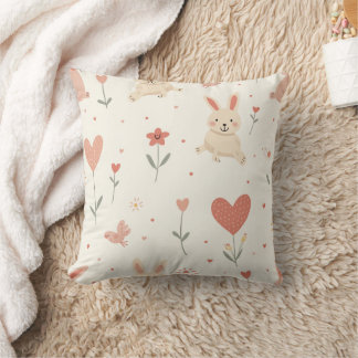Coussin motif douillet et doux